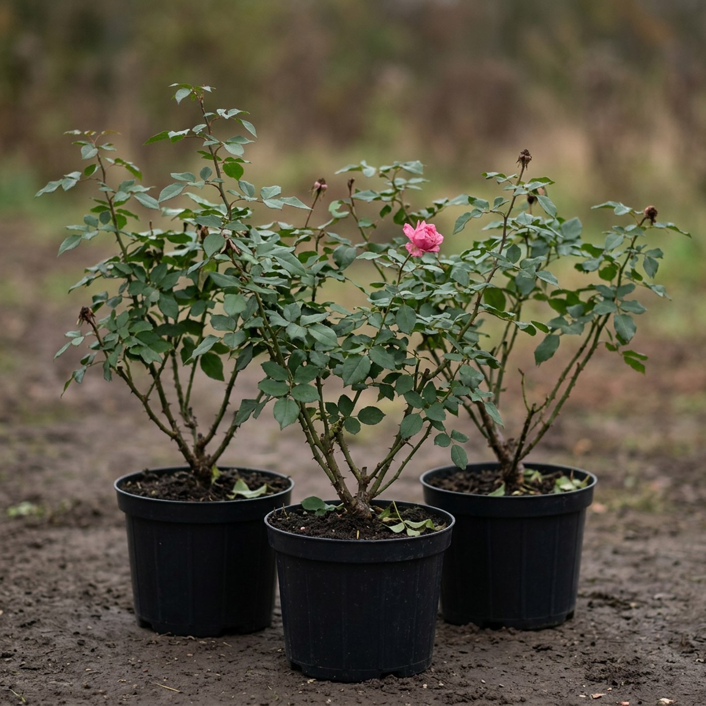 Gönderim hâli — kutudan çıkacak hâliyle kokulu gül fidanı